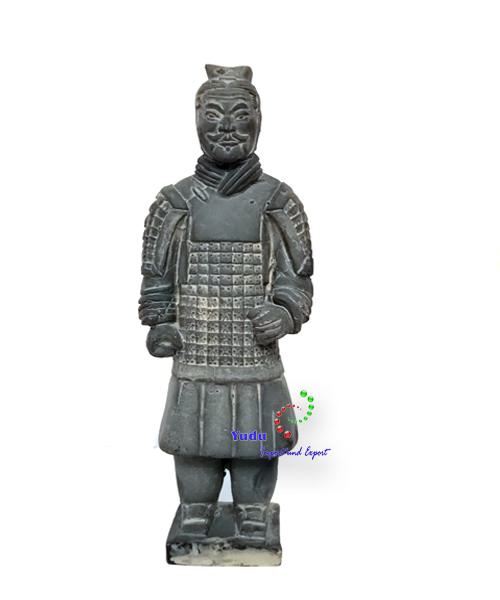 21cm chinesische Terracotta Krieger Fengshui Figure 5 Teilen